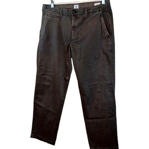 GAP for Good Men's Original Khaki Straight Fit Chino in Flint Grey 34/32 EUC